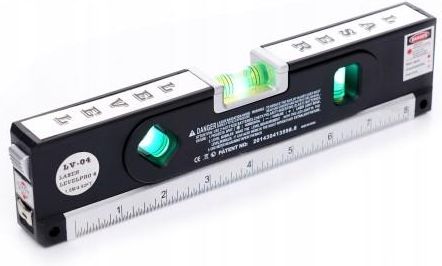 Kraft&Dele Poziomica Laserowa Z Miarą 250cm Led Baterie Pro (6409936B2)