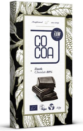 Cocoa Czekolada Ciemna 80 % Bio 50g