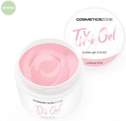 Cosmetics Zone Żel budujący z pamięcią cieczy brudny róż UV LED Lollipop Pink 50ml
