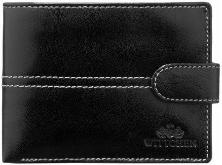 Czarny portfel skórzany Wittchen 14-1-115-L1 Rfid