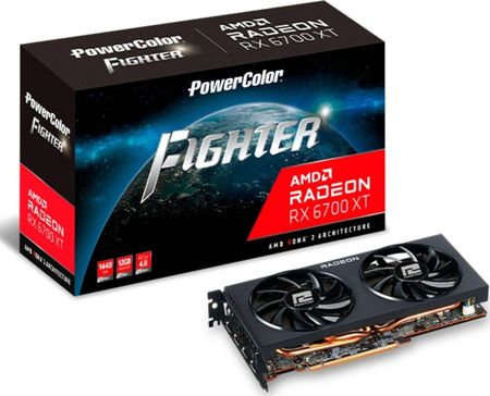 Power Color Radeon RX 6700 XT Fighter GDDR6 (AXRX6700XT12GBD6-3DH)