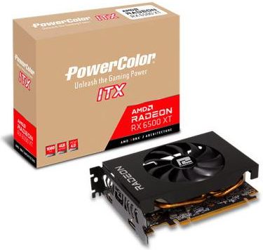 PowerColor Radeon RX 6500XT 4GB GDDR6 (AXRX6500XT4GBD6DH)