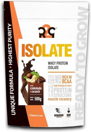 R2G Isolate 100% Izolat Białka Serwatki 500g 