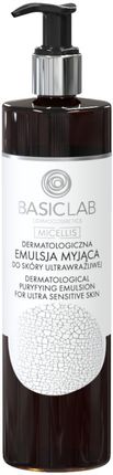 Basiclab Dermatological Puryfing Emulsion Emulsja Myjąca Do Skóry Ultrawrażliwej 300 Ml