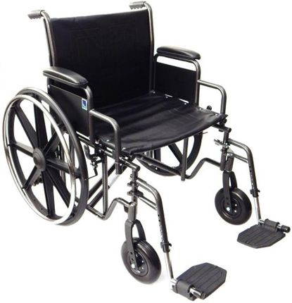 Big-TIM K7/61 ręczny wózek inwalidzki stalowy bariatryczny
