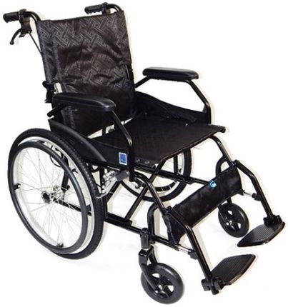 Standard-TIM FS-901/46 ręczny wózek inwalidzki stalowy - rozmiar 46