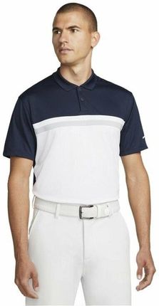 Nike Dri-Fit Victory OLC Color-Blocked Mens Polo Shirt Obsidian/White/Light Grey S