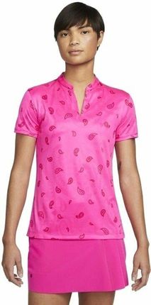 Nike Dri-Fit Victory Short Sleeve Womens Polo Shirt Pink XS