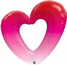 Zdjęcie Balon Foliowy 42 Cale Pink Ombre Heart - Suchowola