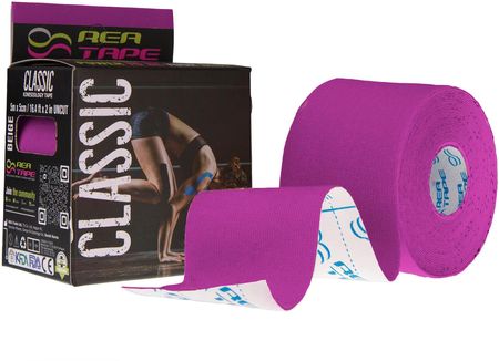 Rea Tape Profesjonalna taśma do kinesiology tapingu marki CLASSIC- Purpurowy