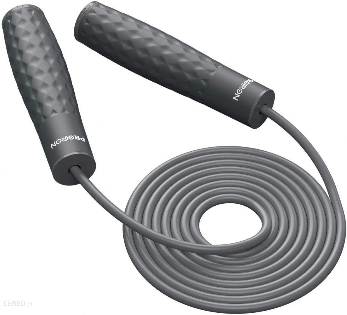 Proiron Weighted Skipping Rope 300Cm Grey Pvc