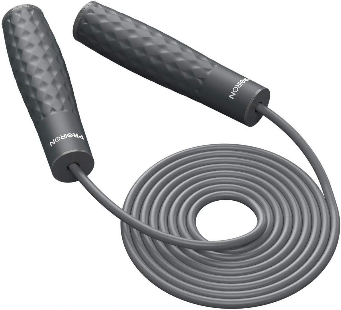 Proiron Weighted Skipping Rope 300Cm Grey Pvc