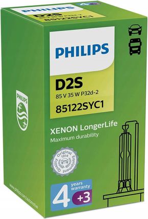 Philips Żarówka Xenon D2S Longer Life