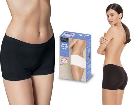 Bezszwowe szorty Niki Mini Short Gatta czarne, S