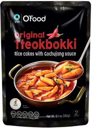 Chung Jung One Original Tteokbokki Kluski Ryżowe W Sosie Gochujang 260G O'Food