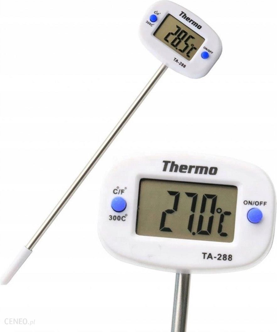Termometr kuchenny sonda cyfrowy LCD do wina, mięsa - TA-288
