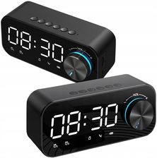 Zegar z głośnikiem bluetooth 2 alarmy przenośny - SDC01