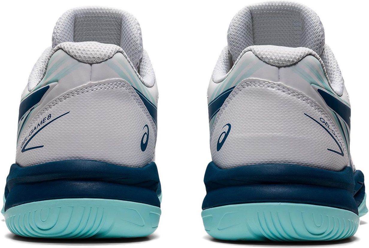 Asics Gel Game 8 Gs White Light Indigo - zdjęcie 5 Asics Gel Game 8 Gs White Light Indigo