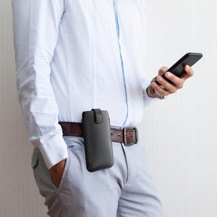 Futerał Pocket Carbon Model 12 - do Iphone 13 Pro - zdjęcie 4