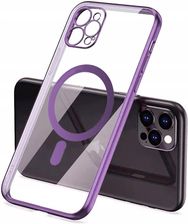 Etui Fioletowe Case Magsafe do Iphone 12 Pro Max