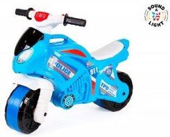 Technok jeździk Motor Niebieski