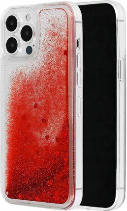Liquid Heart Case do Iphone 12 Pro Max Czerwony