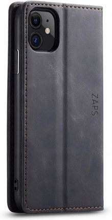 Caseme Etui Portfel Pokrowiec Do Iphone 11 czarny - zdjęcie 2