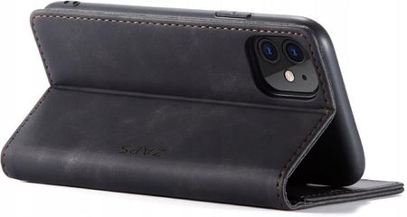 Caseme Etui Portfel Pokrowiec Do Iphone 11 czarny - zdjęcie 5