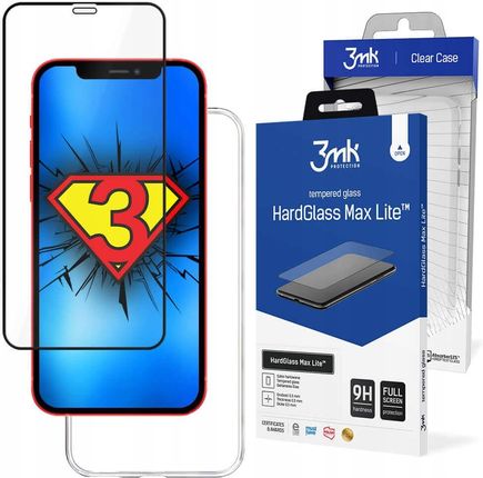 Etui 3mk Clear Case do iPhone 12 Mini + Szkło 9H