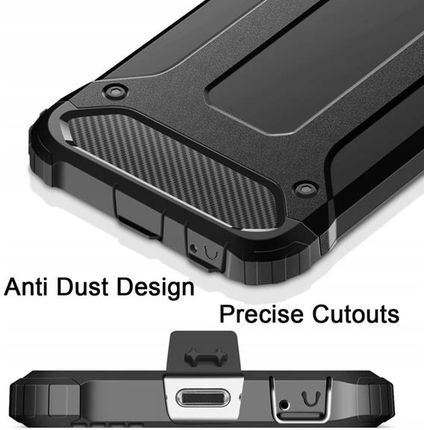 Armor Carbon Case do Iphone 13 Pro Max Czarny - zdjęcie 5