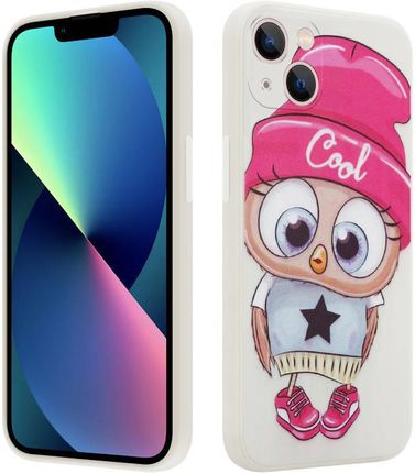 MX Owl Cool Iphone 12 Pro Max Beige / Beżowy
