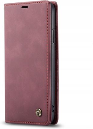 Caseme Etui Portfel Pokrowiec Iphone 11 czerwony - zdjęcie 3