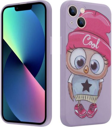 MX Owl Cool Iphone 12 Pro Max Purple / Fioletowy