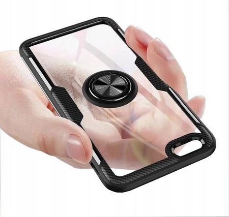 Etui Do Iphone 7/8 Clear Ring Case + Szkło
