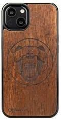 Drewniane Etui Na Iphone 13 Niedźwiedź Merbau
