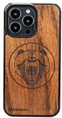 Drewniane Etui Na Iphone 13 Pro Niedźwiedź Merbau