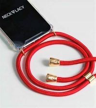 Etui Do iPhone Xr Ze Sznurkiem Necklacy Red Gold