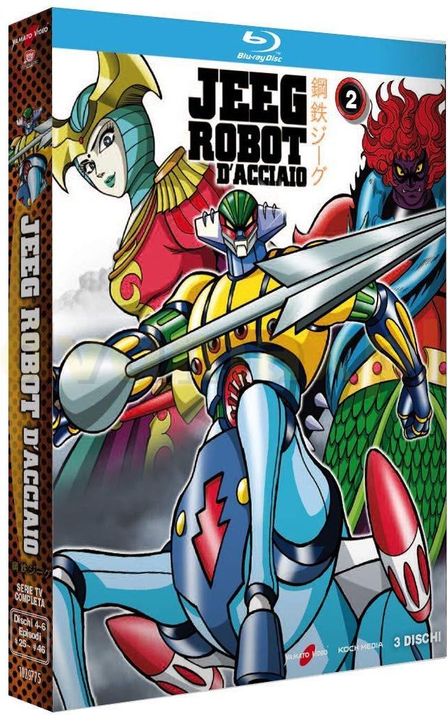 Film Bluray Jeeg Robot D'Acciaio Vol. 2 [3xBluRay] Ceny i