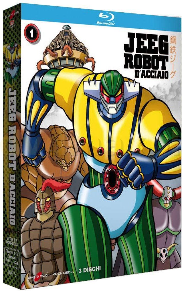 Film Bluray Jeeg Robot D'Acciaio Vol. 1 [3xBluRay] Ceny i
