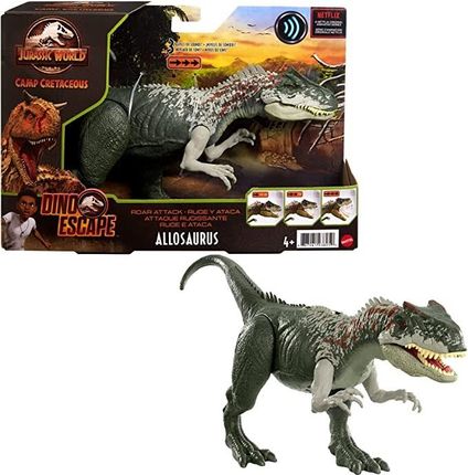 Mattel Jurassic World Ryczący dinozaur Allozaur Figurka GWD10