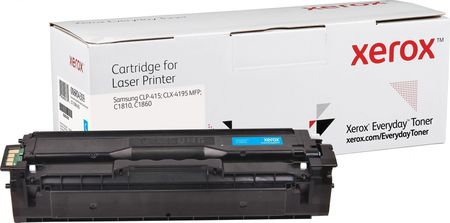 Xerox Toner TON Everyday Cyan cartridge equivalent to SAMSUNG CLT-C504S for use in: CLP-415 CLX-4195 MFP C1810, C1860 (006R04309)