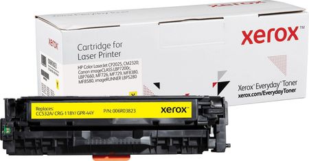 Xerox Toner TON Yellow Cartridge equivalent to HP 304A for use in Color LaserJet CP2025, CM2320 Canon LBP7200c, LBP7660, MF726, MF729 (CC5 (006R03823)