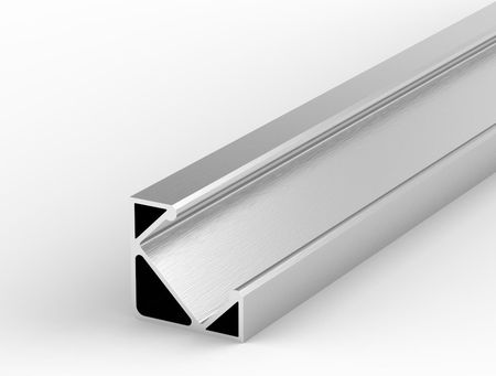 Akb-Poland Kątowy Aluminiowy Profil do Taśma Led + Klosz | 1m (136)