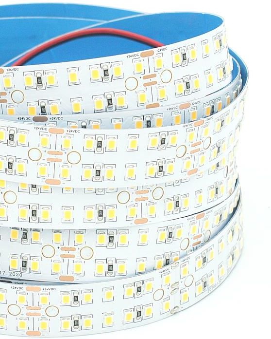 Ledstudio Taśma LED 280 SMD 2835 25W/metr DC24V IP20 Zimna 6000K ...