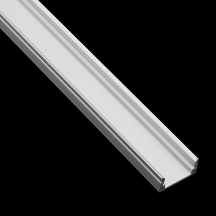 Km Lumiled Profil Aluminiowy do LED KM36 Srebrny Natynkowy 1m