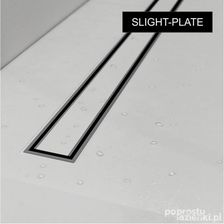 Zdjęcie Schedpol Schedline Collection Schedpol Slight Line Plate Black 70Cm (SOLBPL70035) - Witkowo