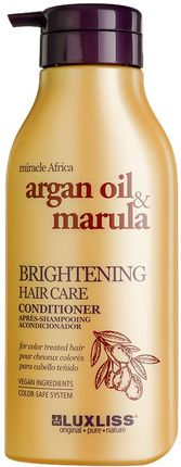 Luxliss Argan Oil&Marula Argan Oil&Marula Arganowa Odżywka Do Włosów 500 ml