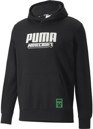 Bluza z kapturem męska Puma X MINECRAFT czarna 53437601