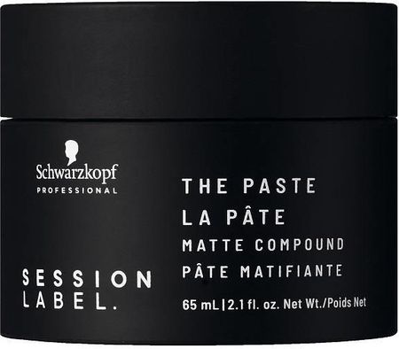 Schwarzkopf Session Label Paste Matte Compound Matująca Pomada do Modelowania Włosów 65ml