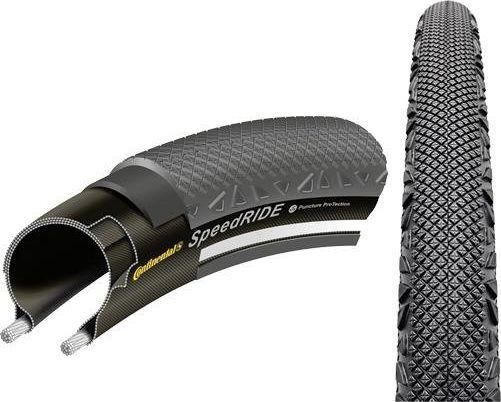 Buitenband 28 x 1 5/8 x 1 3/8 (37-622) Continental Ride Tour Zwart